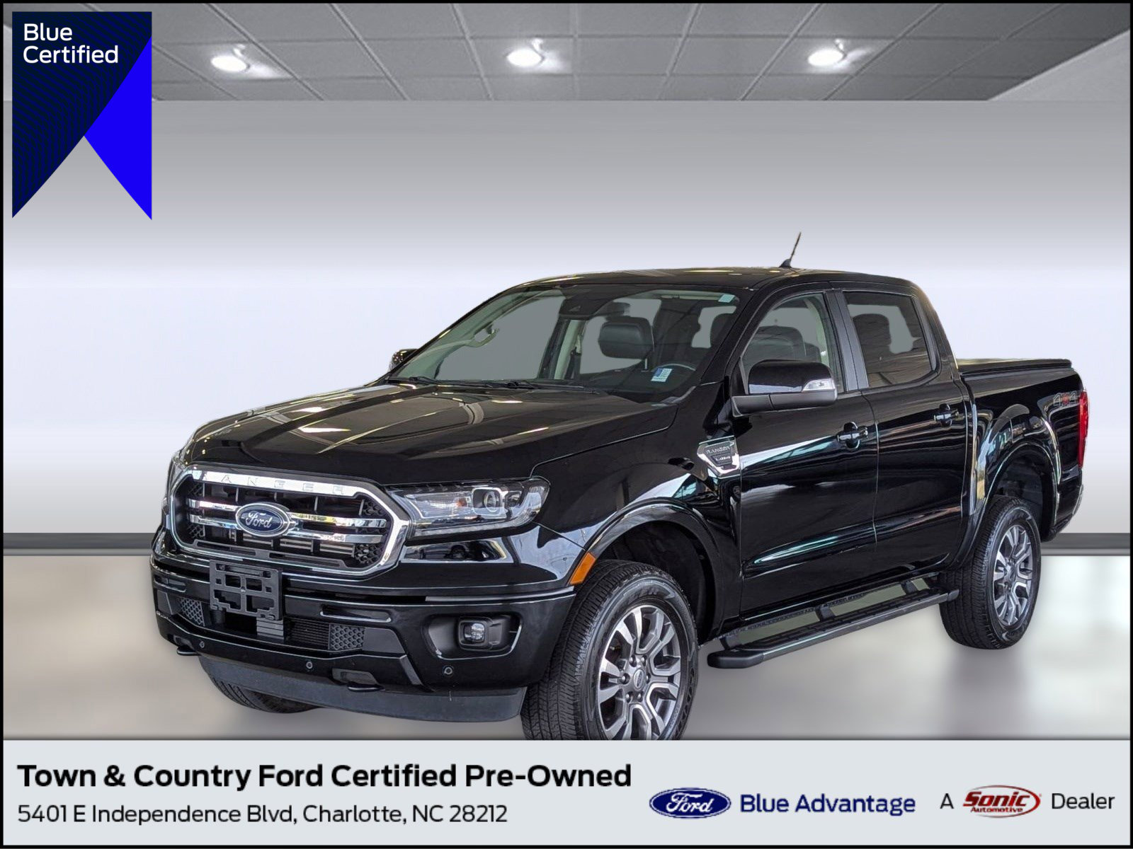 Certified 2019 Ford Ranger Lariat w/ Equipment Group 501A Mid