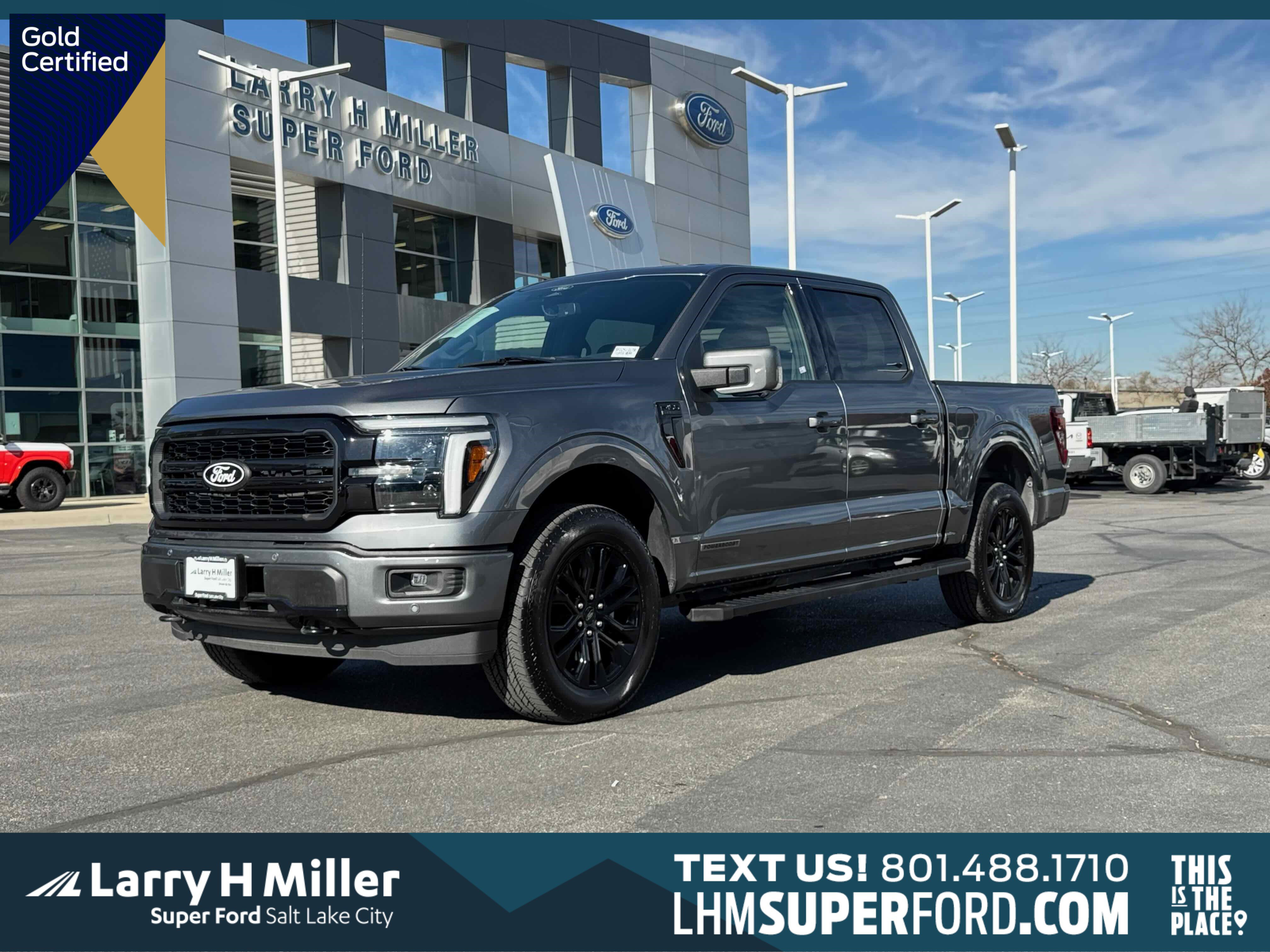 Certified 2025 Ford F150 Lariat w/ Equipment Group 501A Mid