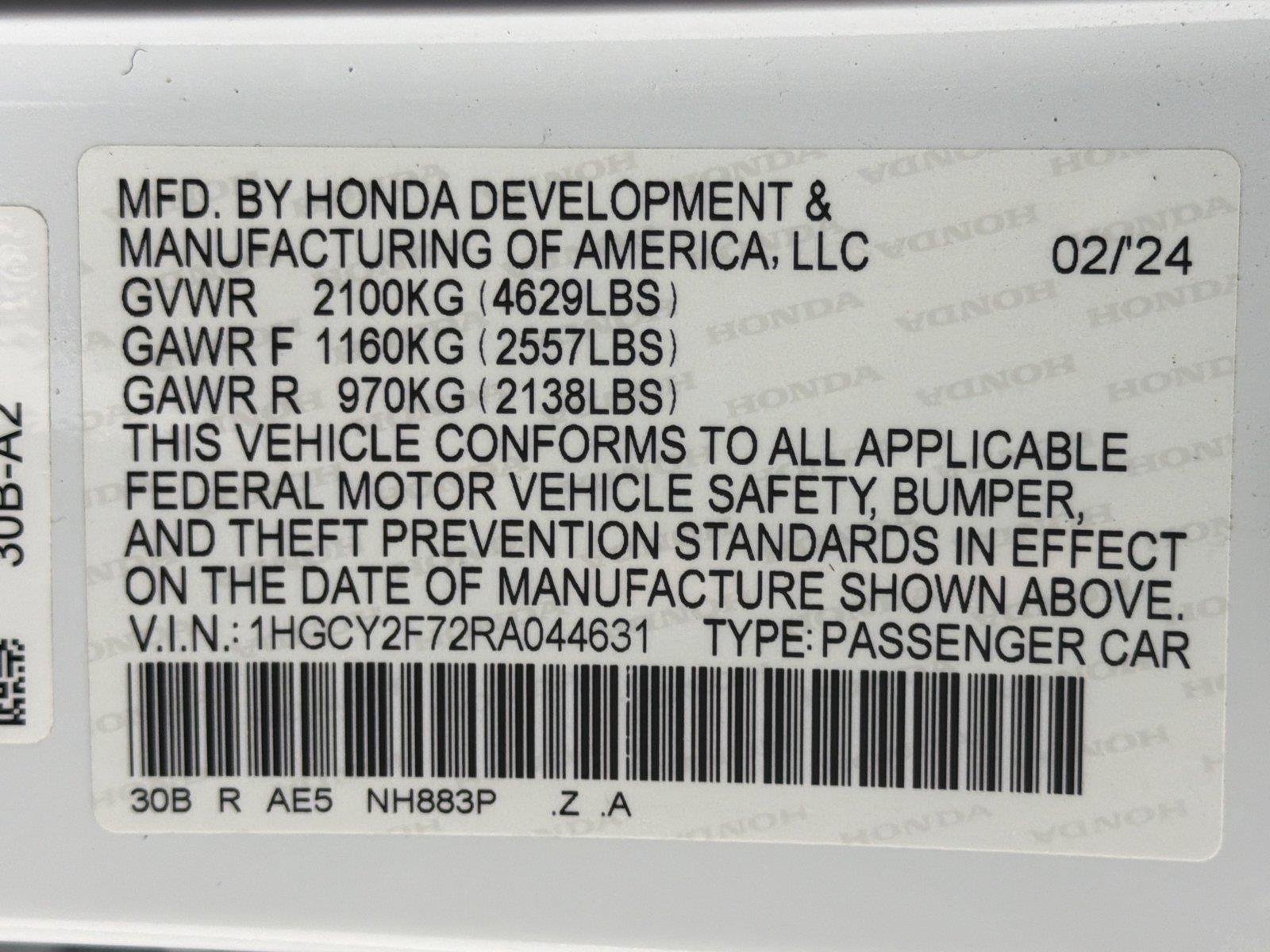 Used 2024 Honda Accord Sport image 30