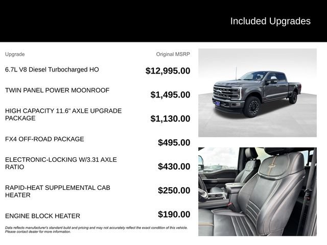 Certified 2024 Ford F250 Platinum AWD/4WD image 5