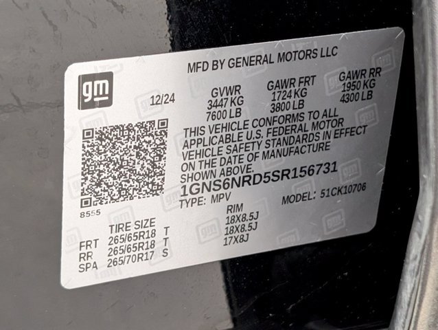 Used 2025 Chevrolet Tahoe LT AWD/4WD image 26