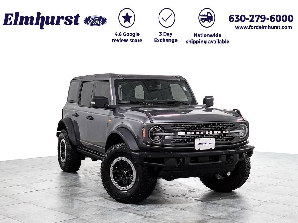 Certified 2024 Ford Bronco Badlands w/ Sasquatch Package