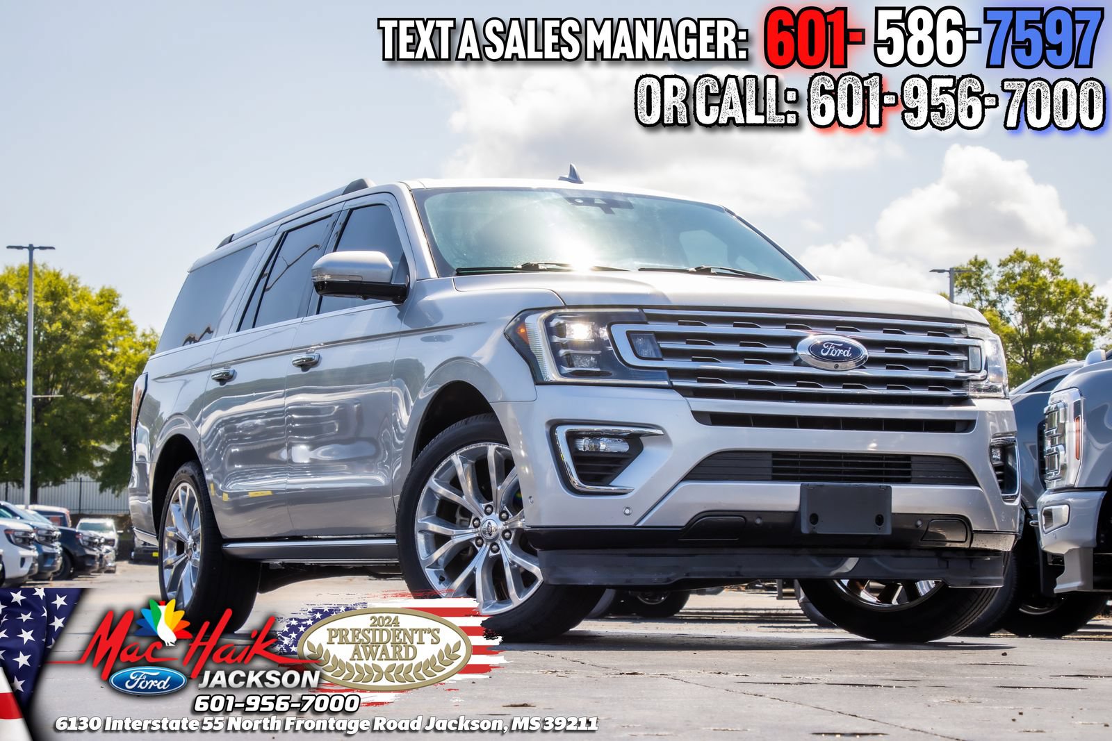 Certified 2018 Ford Expedition Max Limited w/ Equipment Group 302A RWD image 2