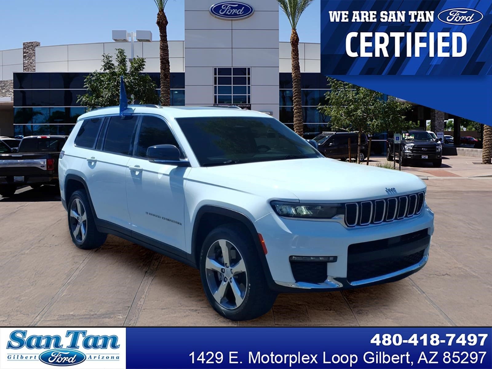 Used 2021 Jeep Grand Cherokee L Limited w/ Trailer Tow Package