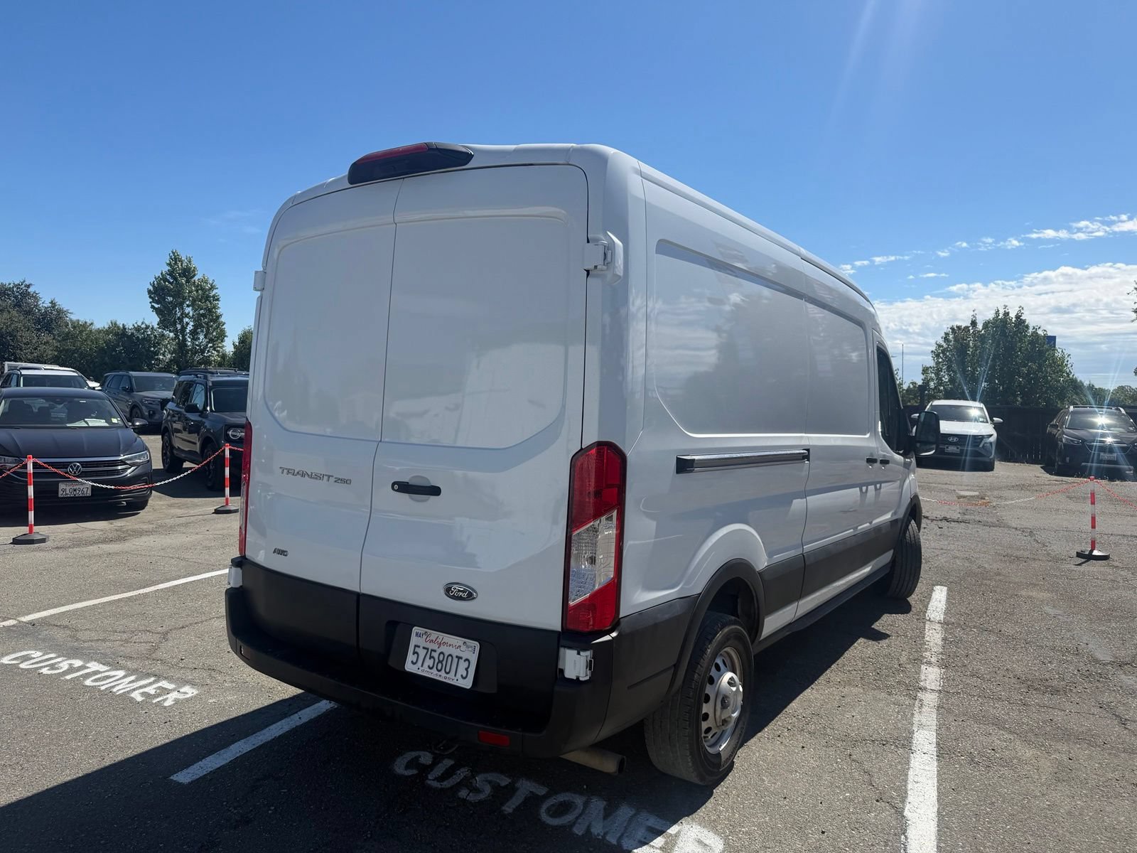 Certified 2023 Ford Transit 250 Medium Roof AWD image 5