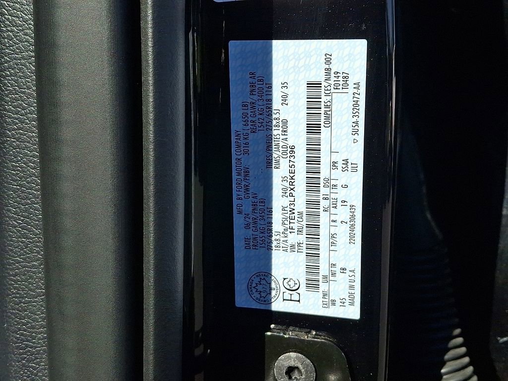 Certified 2024 Ford F150 XLT w/ Equipment Group 302A MID AWD/4WD image 27
