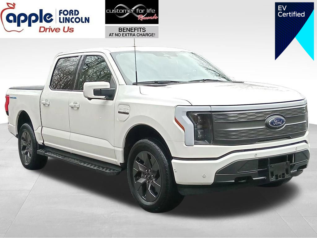 Certified 2023 Ford F150 Lightning Lariat w/ Equipment Group 511A High