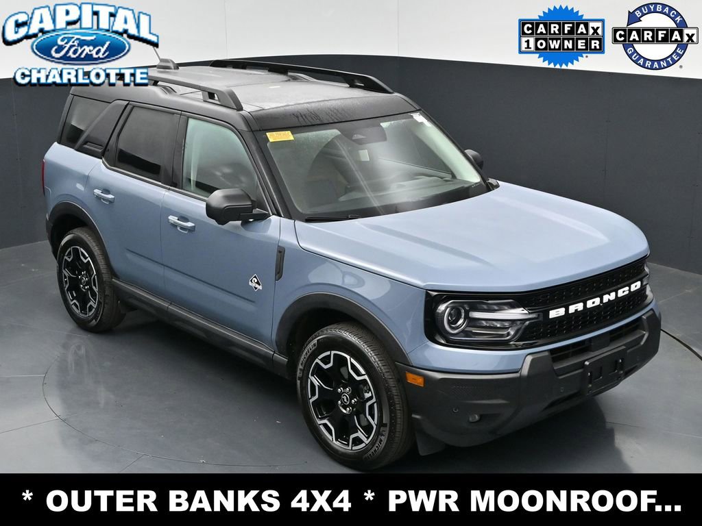 Certified 2025 Ford Bronco Sport Outer Banks w/ Outer Banks Tech Package+ AWD/4WD image 26