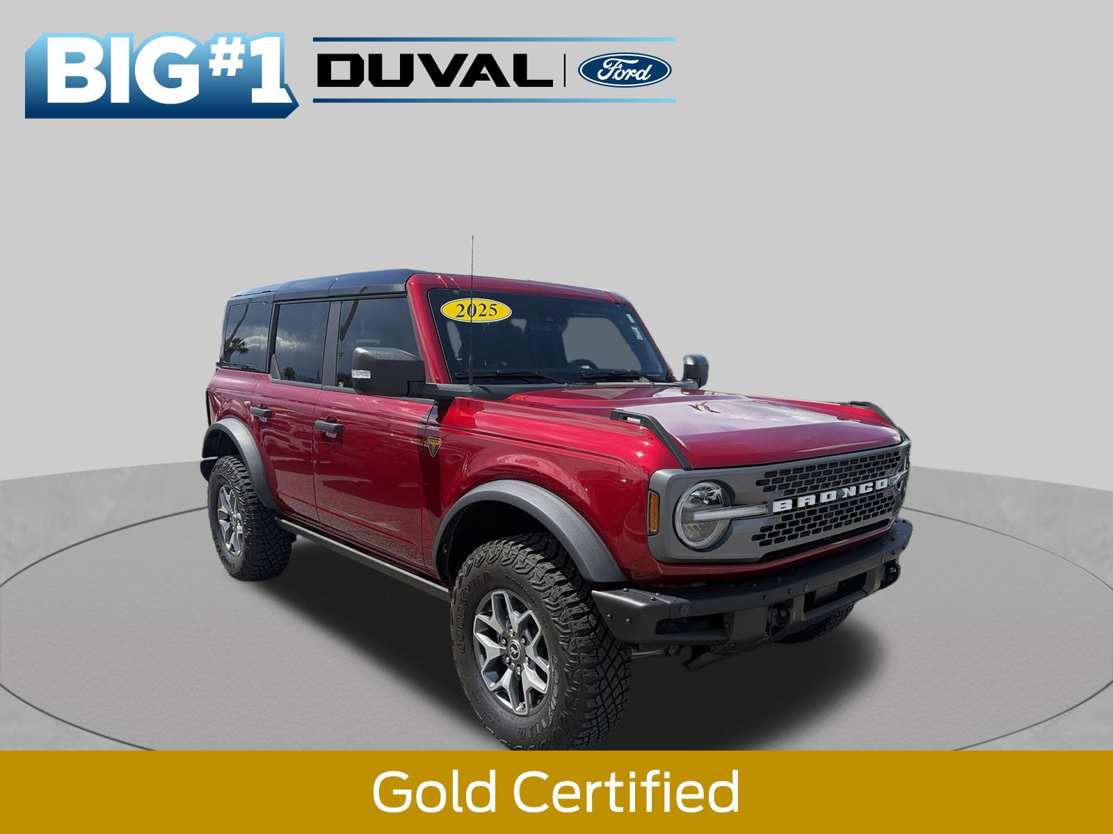 Certified 2025 Ford Bronco Badlands