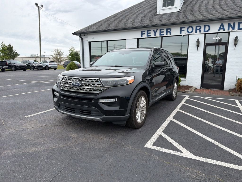 Certified 2020 Ford Explorer Limited w/ Class III Trailer Tow Package RWD image 1