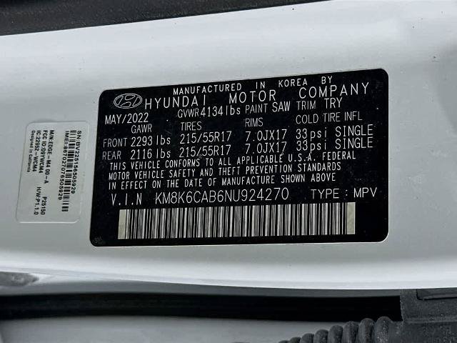 Used 2022 Hyundai Kona SEL w/ Cargo Package AWD/4WD image 22