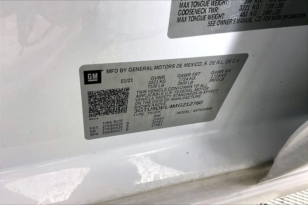 Used 2021 GMC Sierra 1500 SLT AWD/4WD image 26