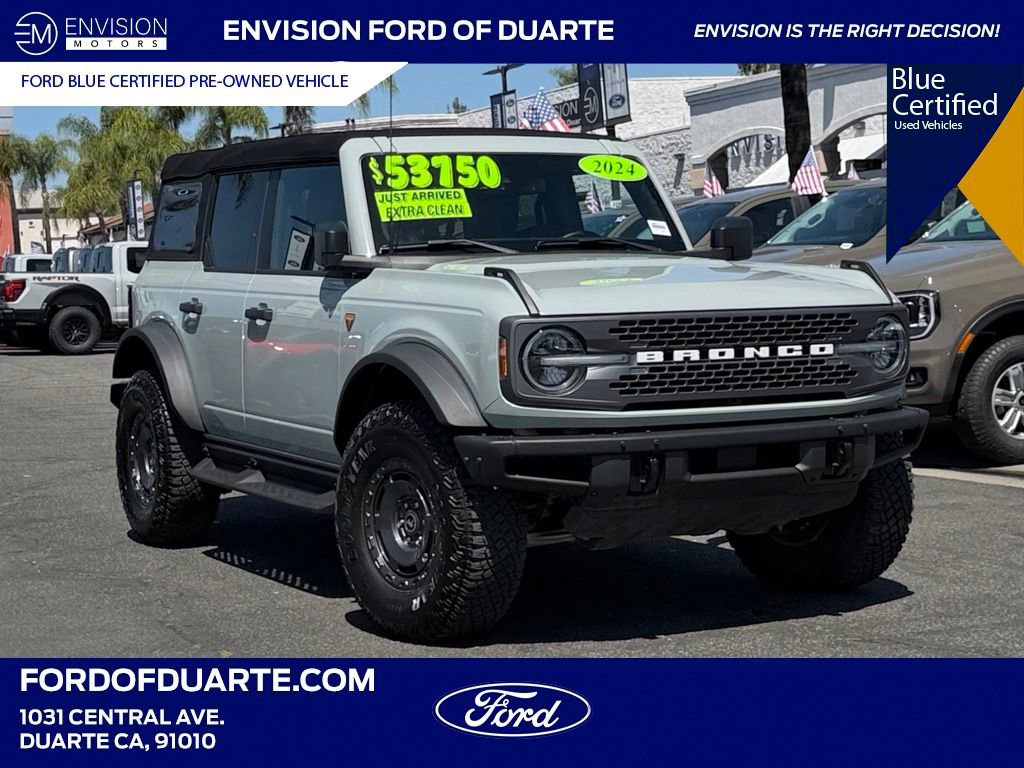 Certified 2024 Ford Bronco Badlands AWD/4WD image 1