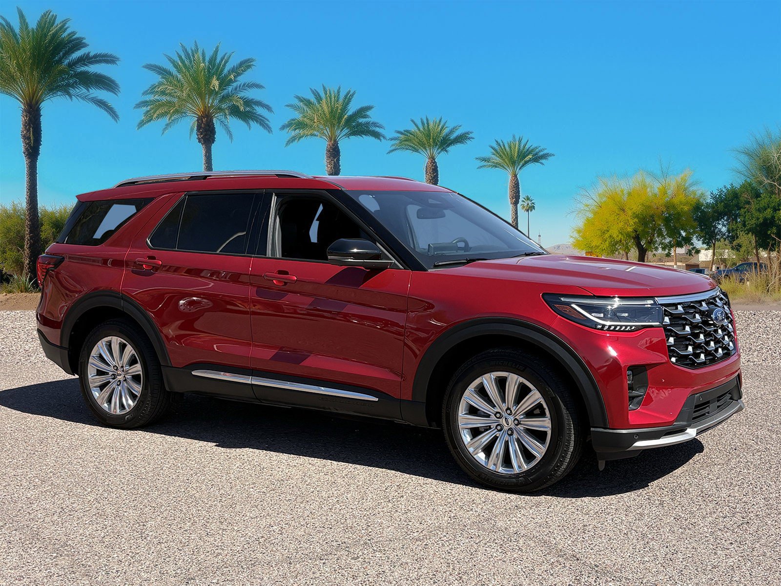 Certified 2025 Ford Explorer Platinum w/ LUX Leather Package AWD/4WD image 8