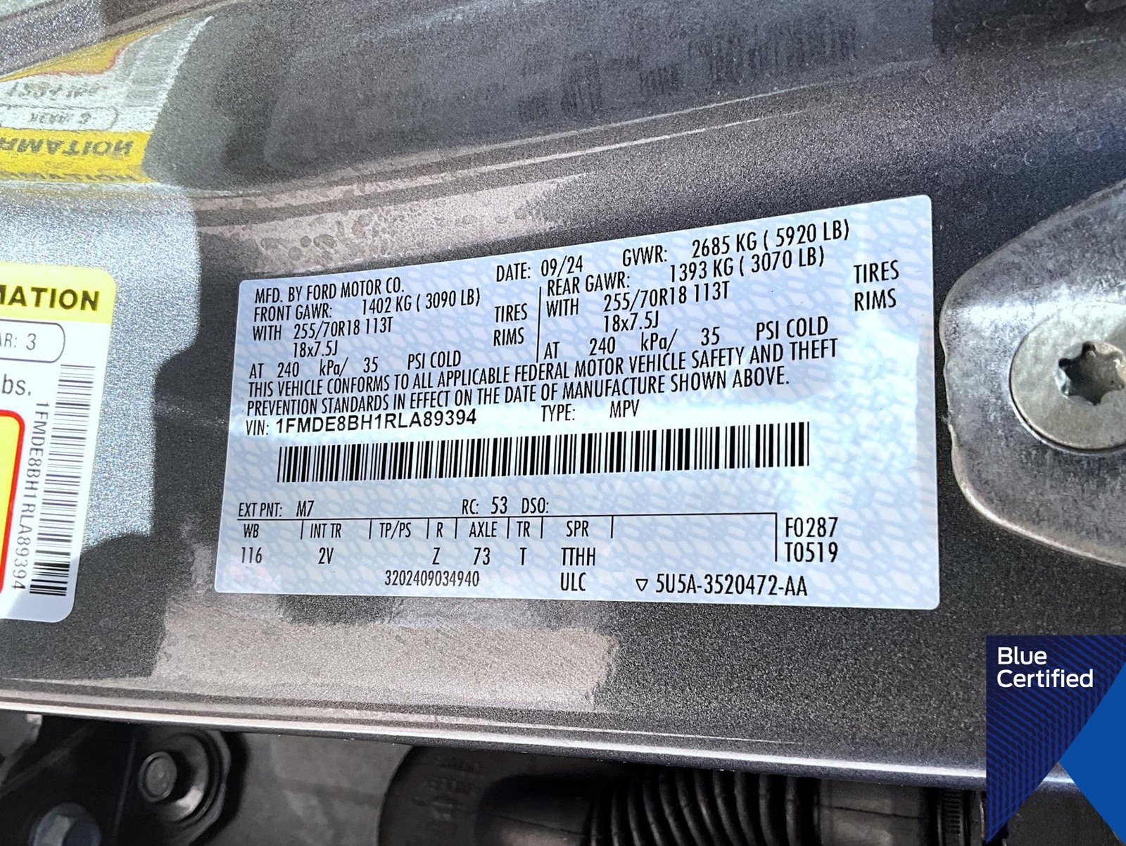 Certified 2024 Ford Bronco Outer Banks AWD/4WD image 28
