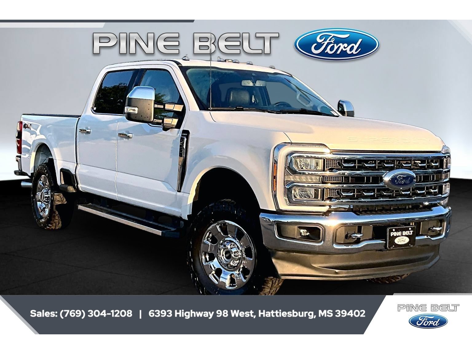 Certified 2024 Ford F250 Lariat w/ Chrome Package AWD/4WD image 1