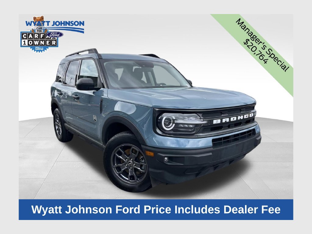 Certified 2023 Ford Bronco Sport Big Bend w/ Convenience Package