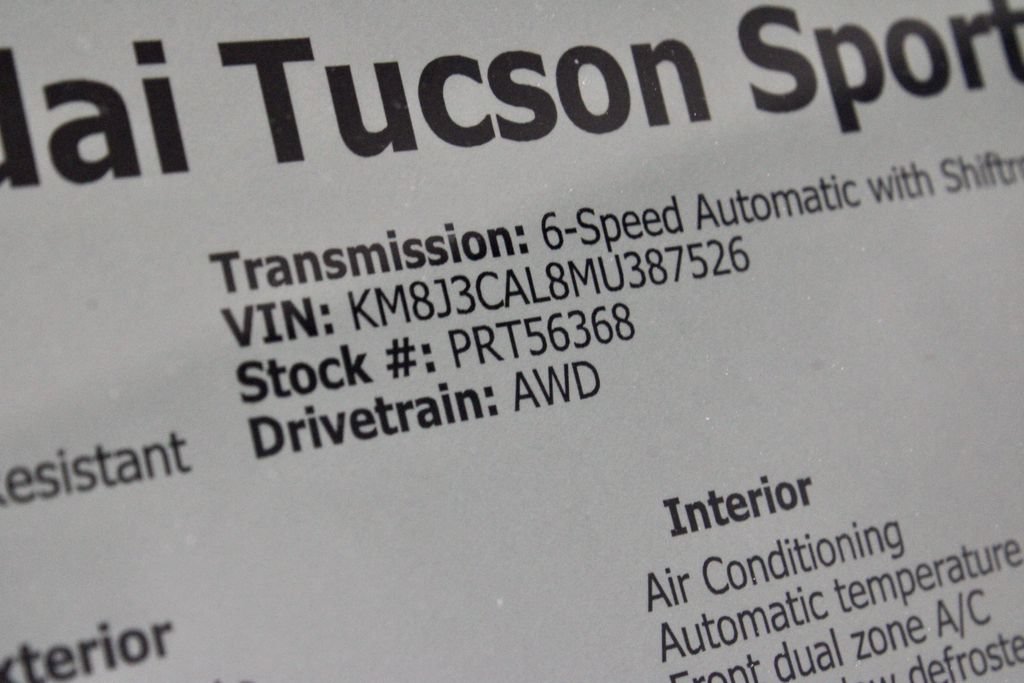 Used 2021 Hyundai Tucson Sport AWD/4WD image 35