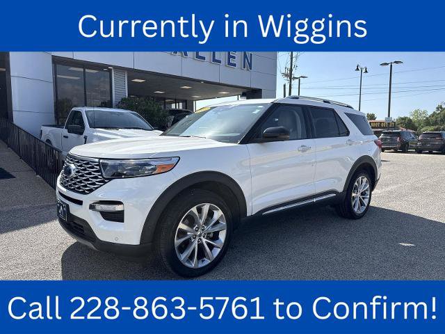 Certified 2022 Ford Explorer Platinum w/ Equipment Group 601A AWD/4WD image 1