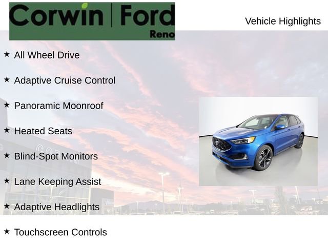 Certified 2020 Ford Edge ST w/ Equipment Group 401A AWD/4WD image 7