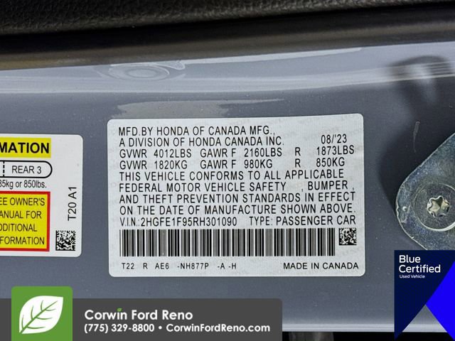 Used 2024 Honda Civic Touring image 35