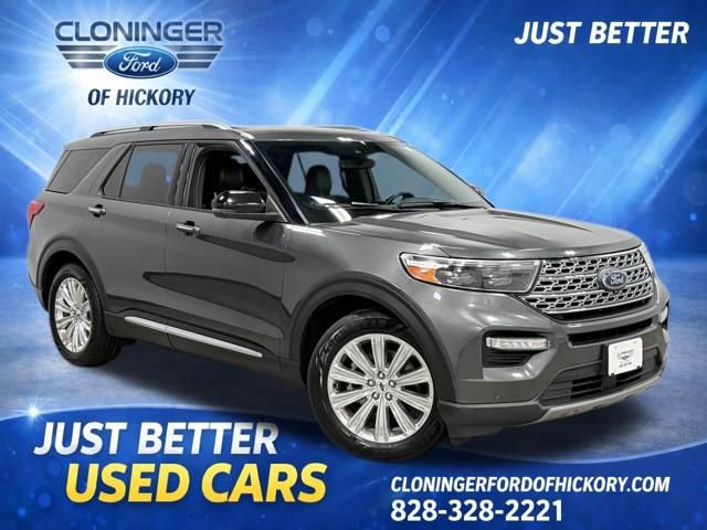 Certified 2020 Ford Explorer Limited w/ Class III Trailer Tow Package RWD image 1