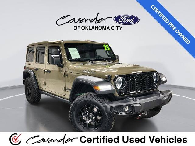 Used 2025 Jeep Wrangler Unlimited Sport