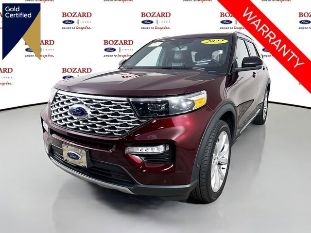 Certified 2022 Ford Explorer Platinum w/ Equipment Group 601A