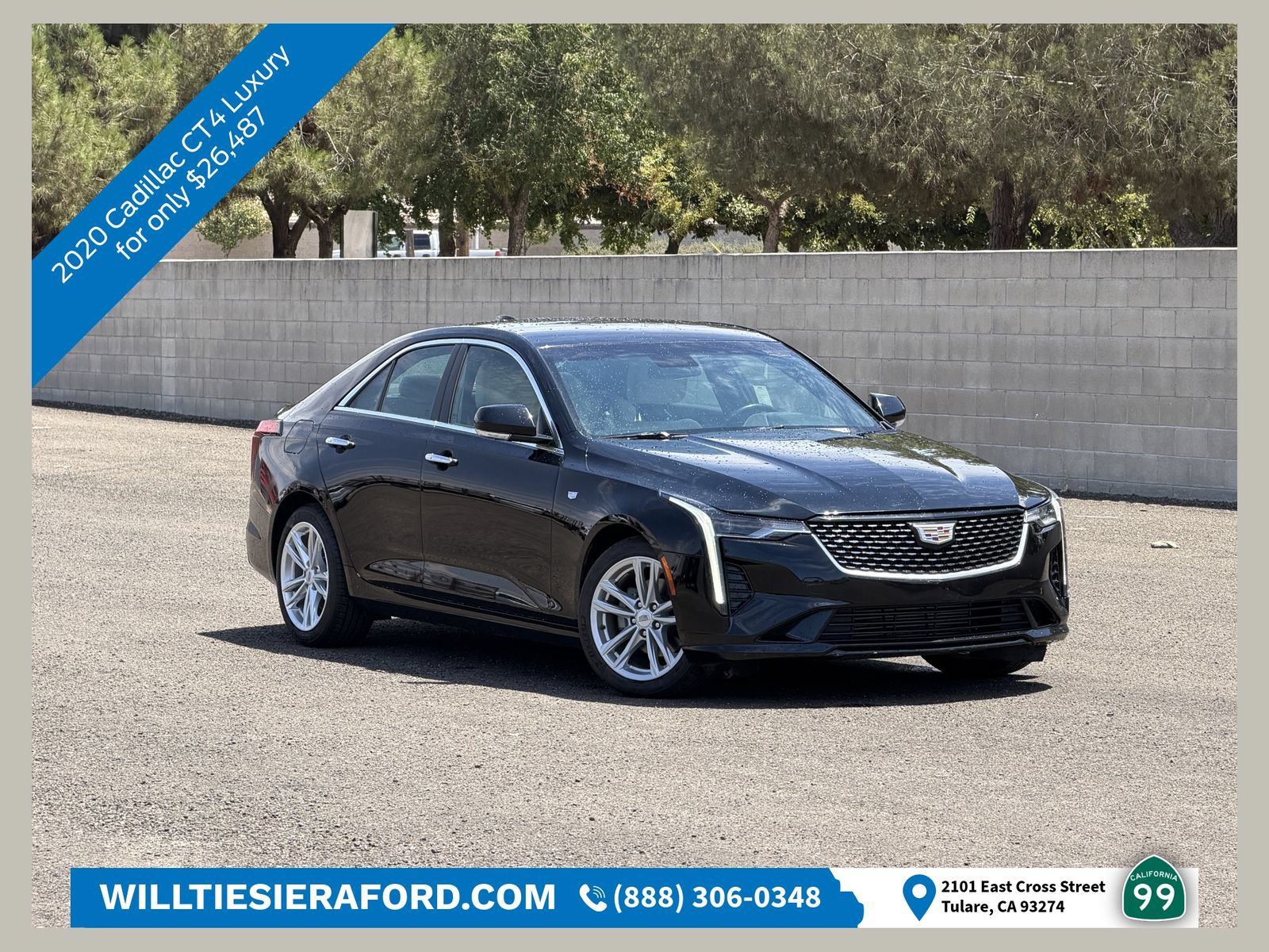 Used 2020 Cadillac CT4 Luxury w/ Bose Premium Audio Package RWD image 1