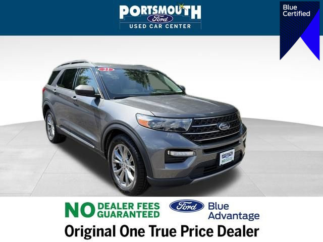 Certified 2021 Ford Explorer XLT w/ Equipment Group 202A image 1