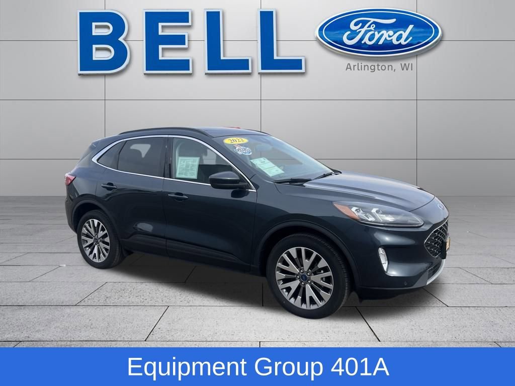 Certified 2022 Ford Escape Titanium w/ Class II Trailer Tow Package