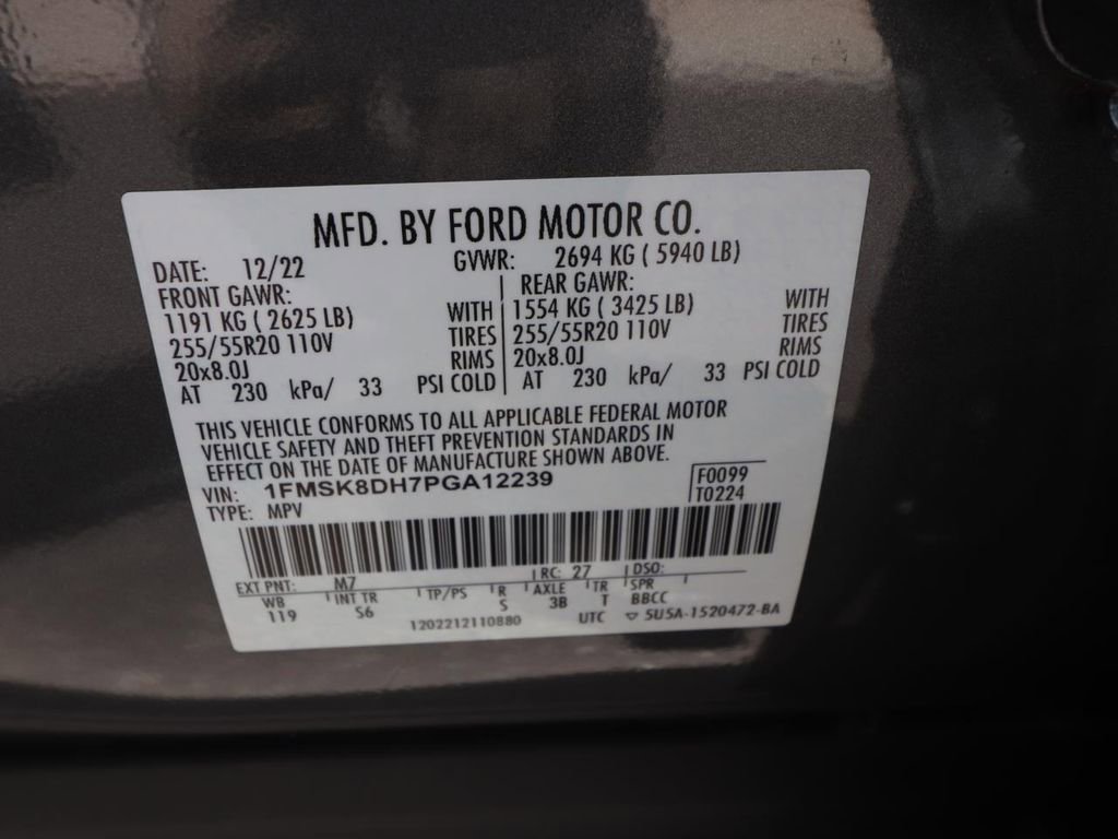 Certified 2023 Ford Explorer XLT w/ Equipment Group 202A AWD/4WD image 28