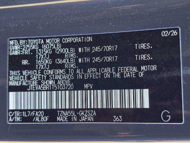 Used 2026 Toyota 4Runner SR5 AWD/4WD image 32