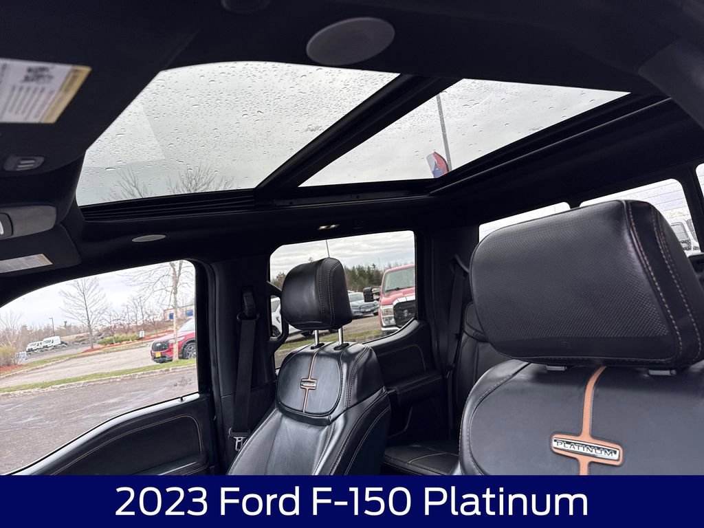 Certified 2023 Ford F150 Platinum w/ Equipment Group 701A High AWD/4WD image 17