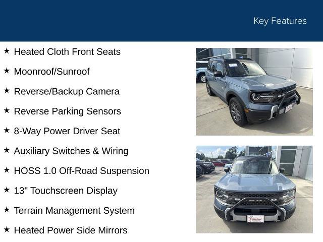 Certified 2025 Ford Bronco Sport Big Bend AWD/4WD image 34