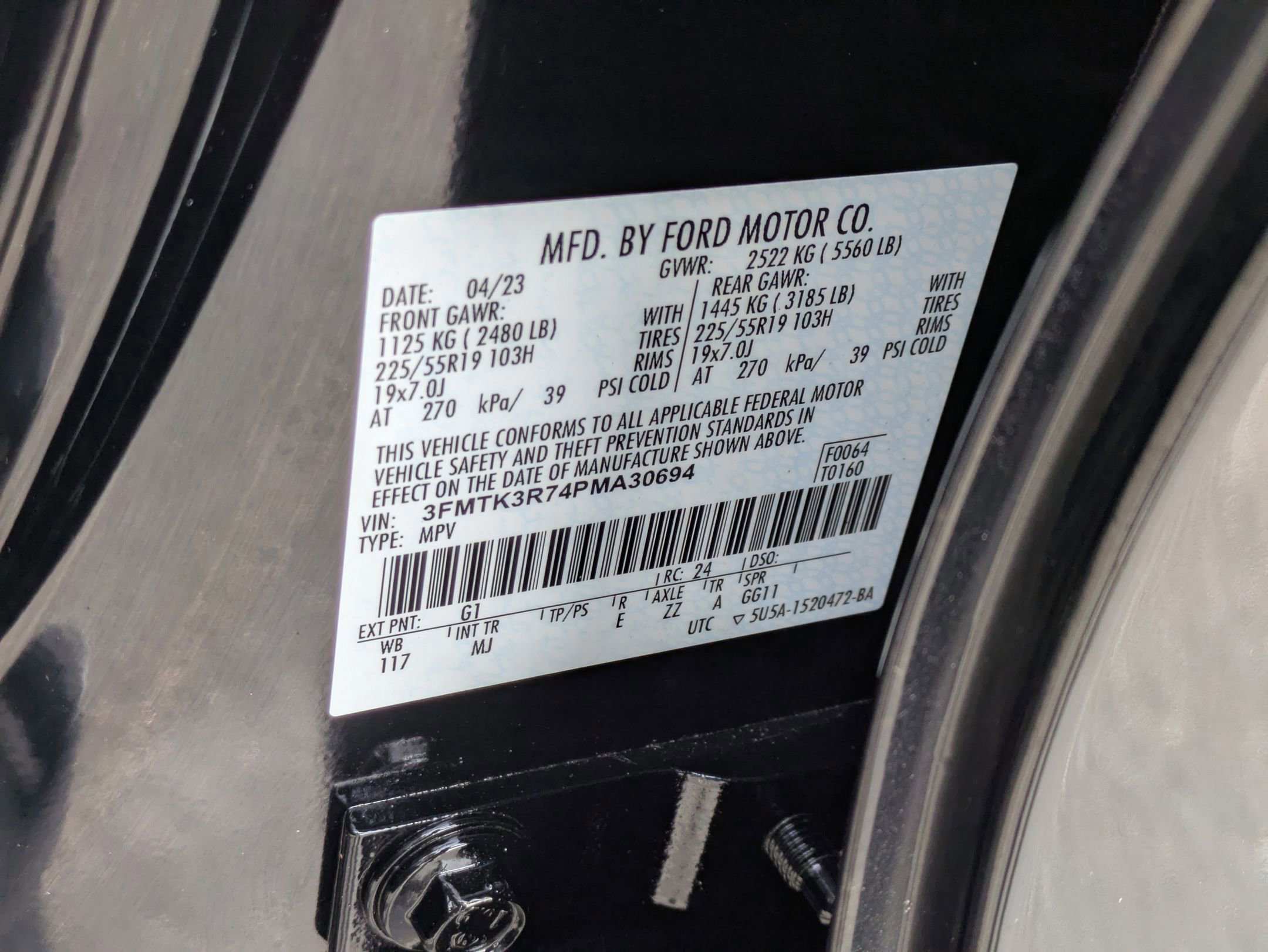 Certified 2023 Ford Mustang Mach-E Premium w/ Mustang Nite Pony Package image 42