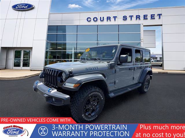 Used 2023 Jeep Wrangler Unlimited w/ Sun & Screen Package AWD/4WD image 1