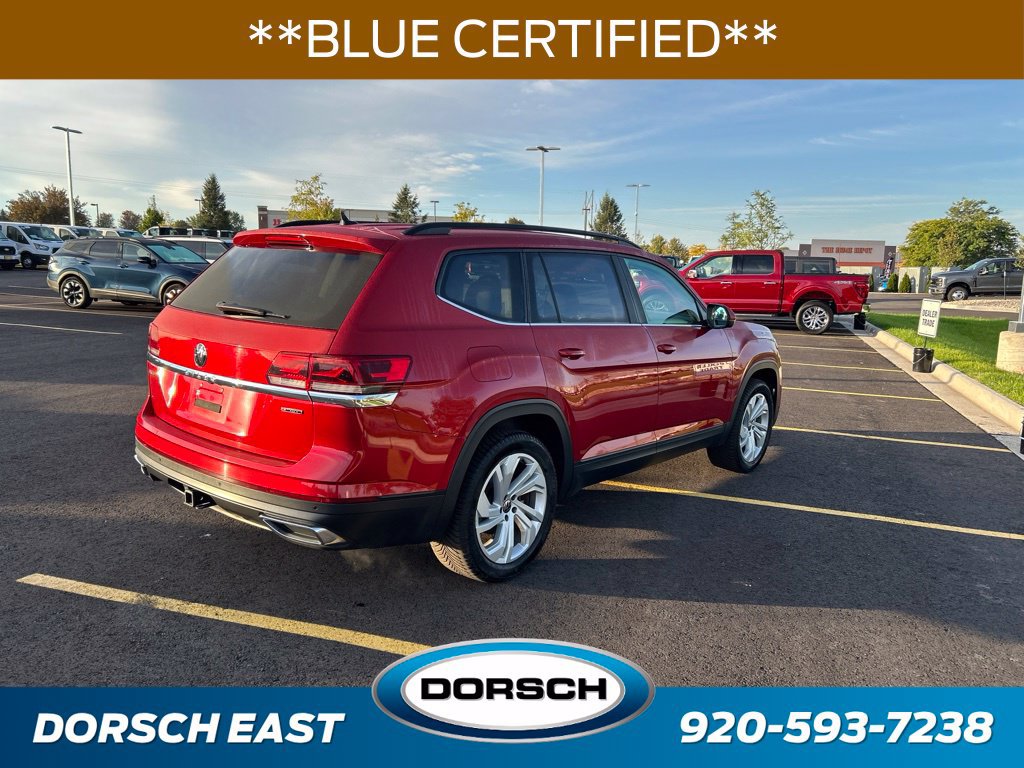 Used 2022 Volkswagen Atlas SE AWD/4WD image 3