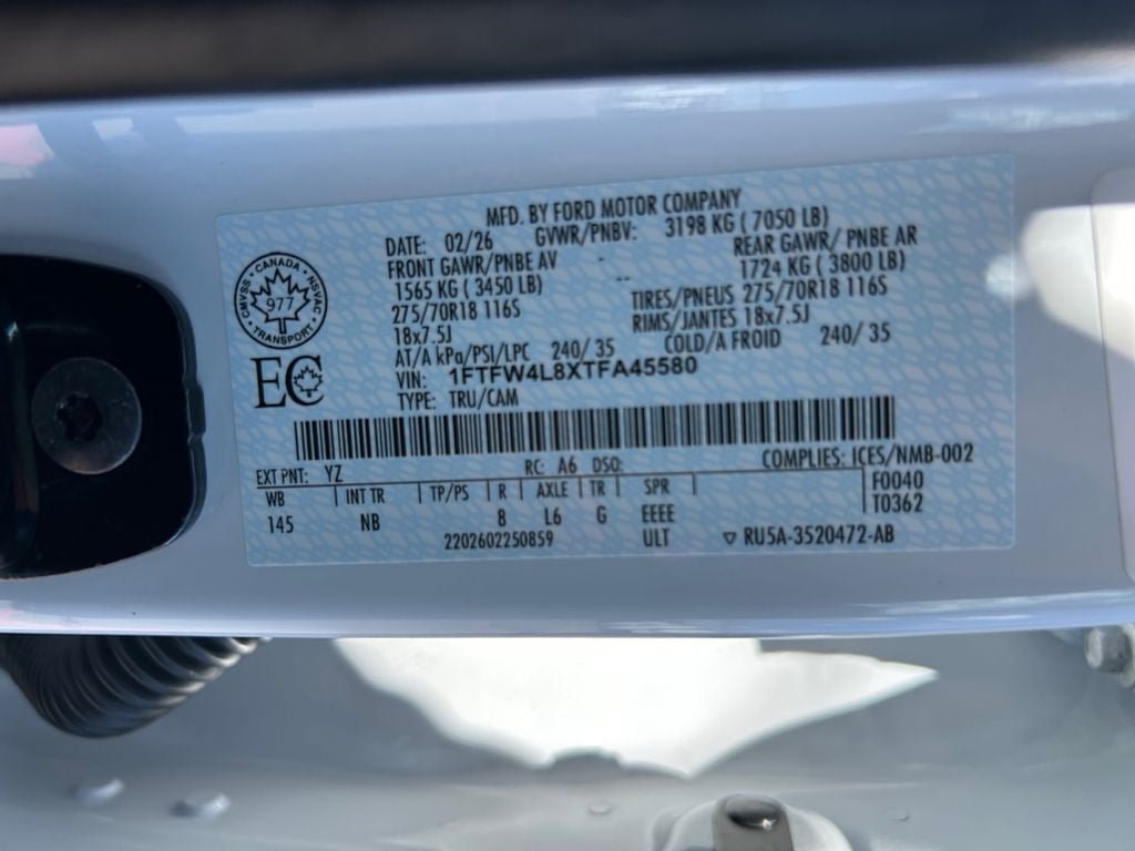 Certified 2026 Ford F150 Tremor w/ Equipment Group 402B MID AWD/4WD image 37