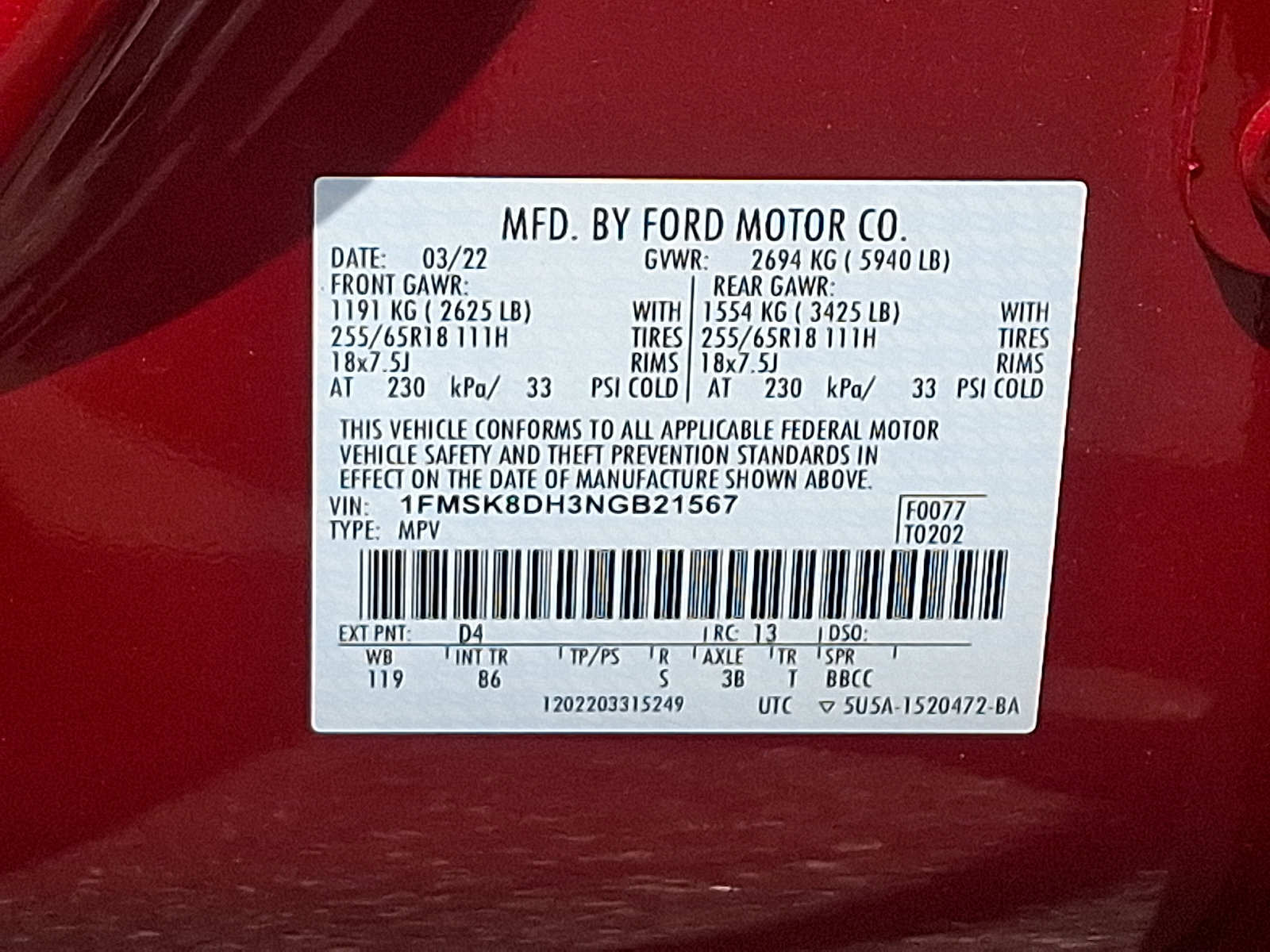 Certified 2022 Ford Explorer XLT w/ Class IV Trailer Tow Package AWD/4WD image 27
