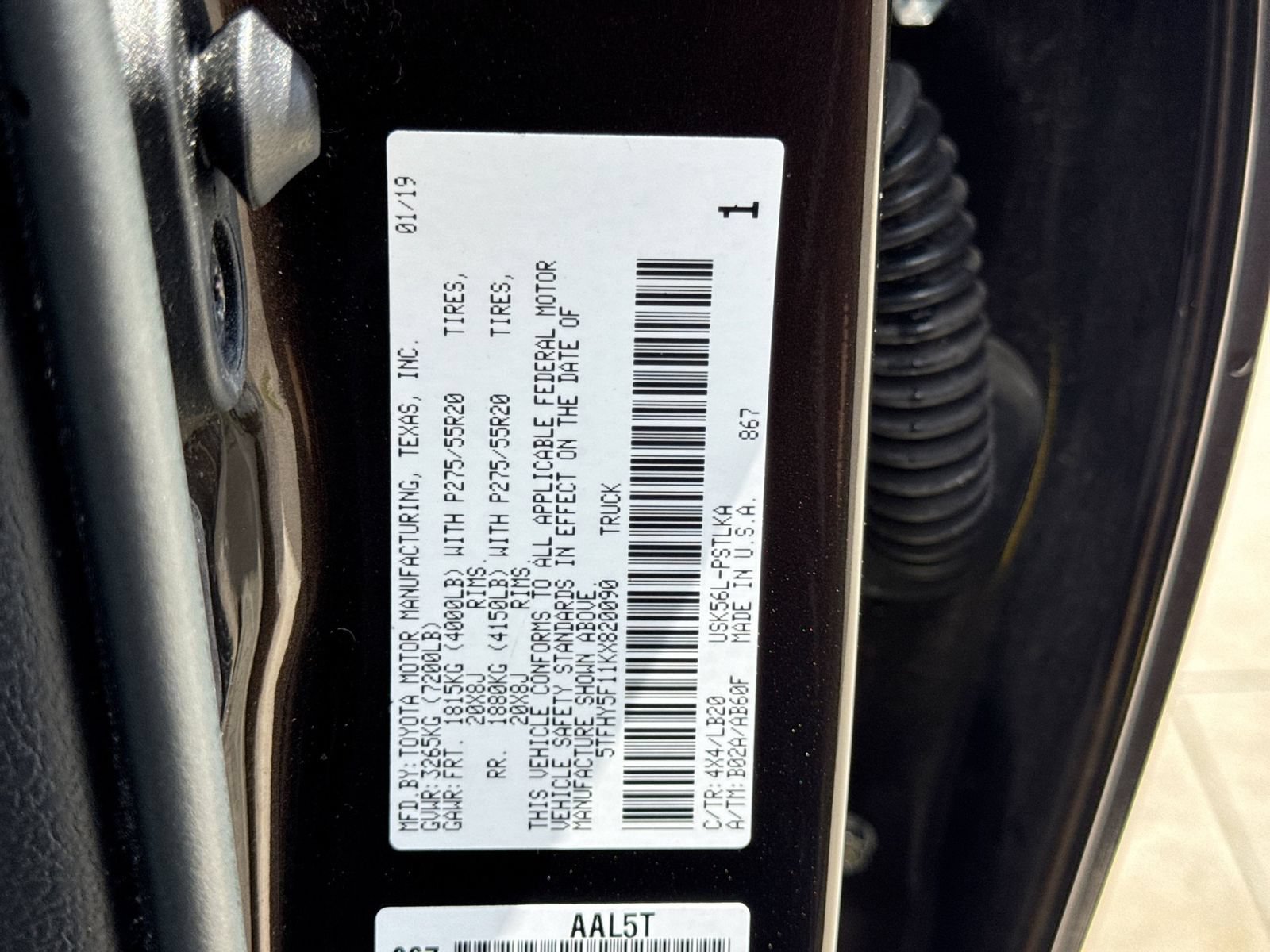 Used 2019 Toyota Tundra Limited w/ Limited Premium Package AWD/4WD image 42