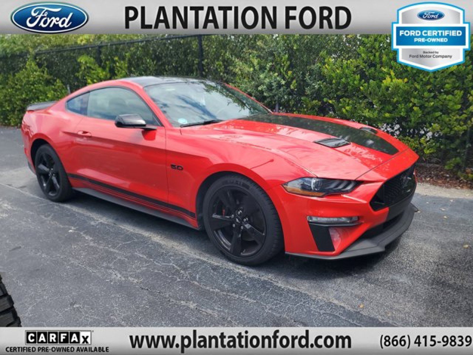Certified 2021 Ford Mustang GT Premium w/ Carbon Sport Interior Package