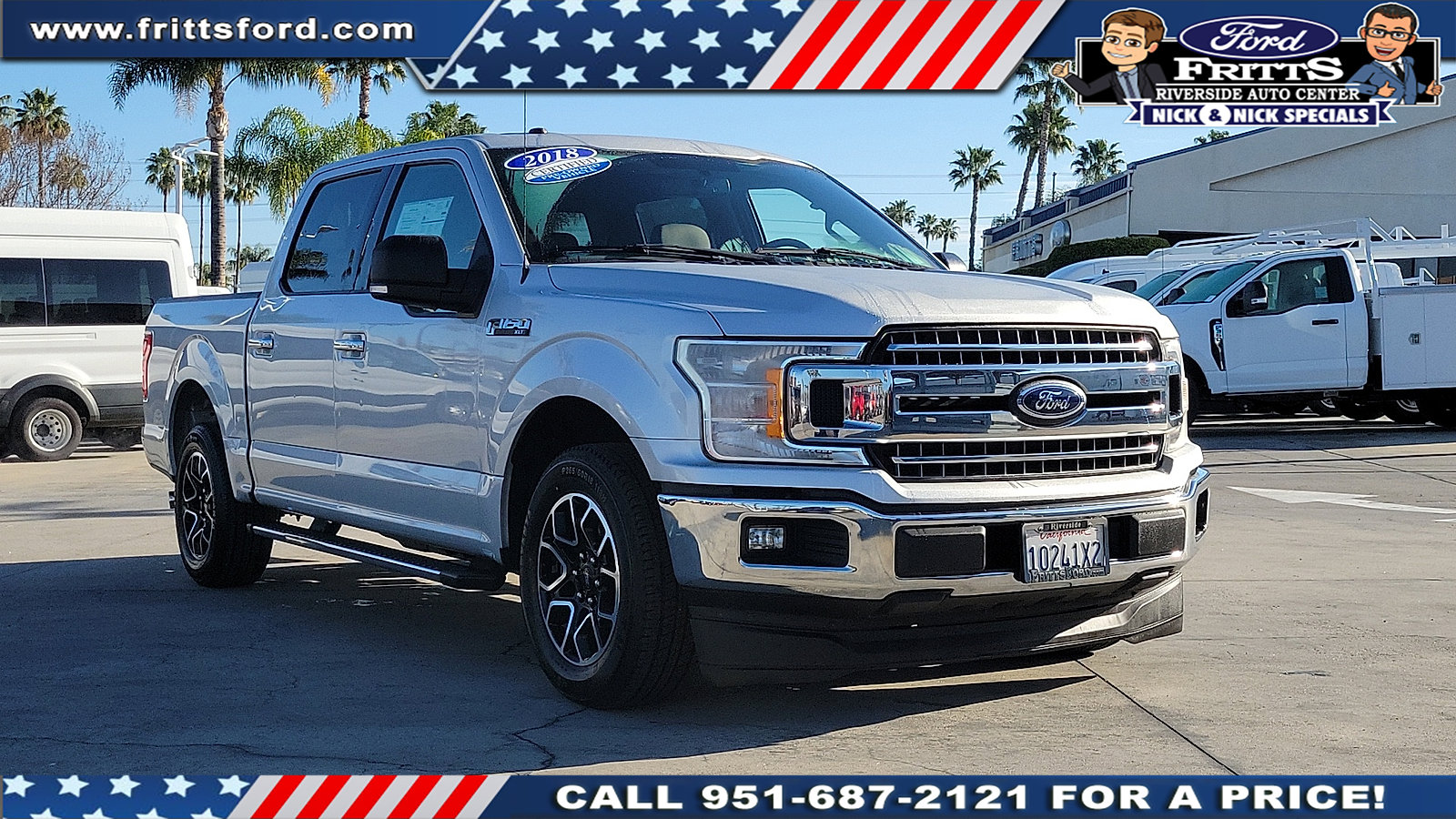 Certified 2018 Ford F150 XLT w/ Equipment Group 302A Luxury image 6