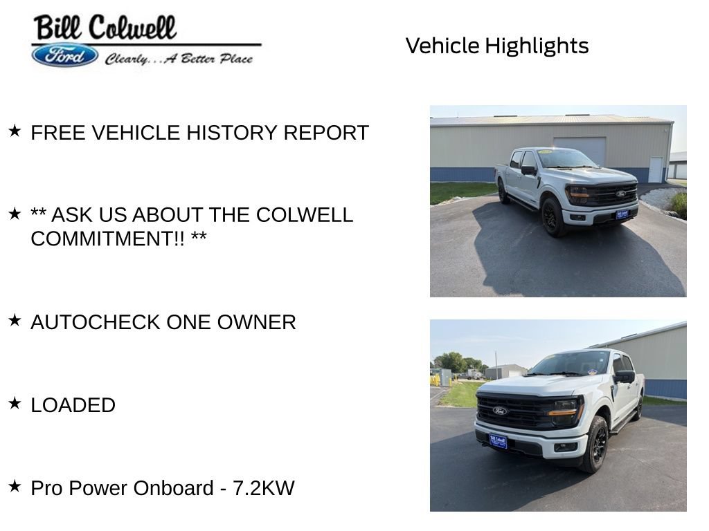Certified 2024 Ford F150 XLT w/ Equipment Group 302A MID AWD/4WD image 11