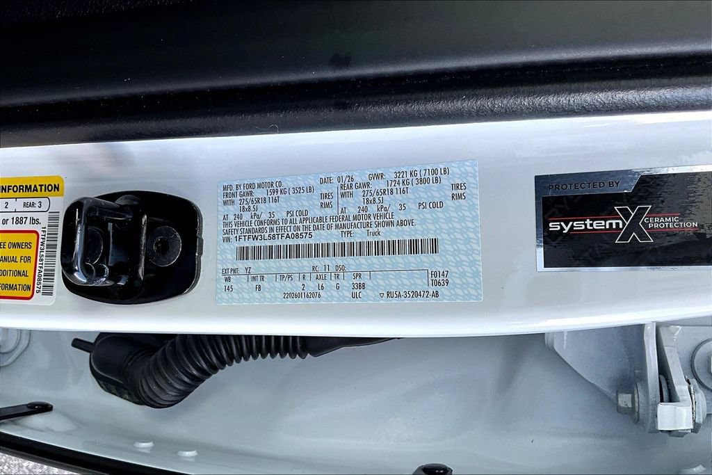 Certified 2026 Ford F150 XLT w/ Equipment Group 302A MID AWD/4WD image 21