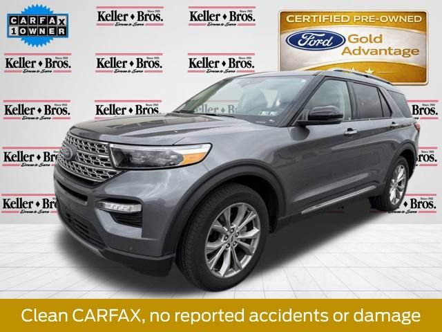Certified 2023 Ford Explorer Limited w/ Limited Technology Package AWD/4WD image 4