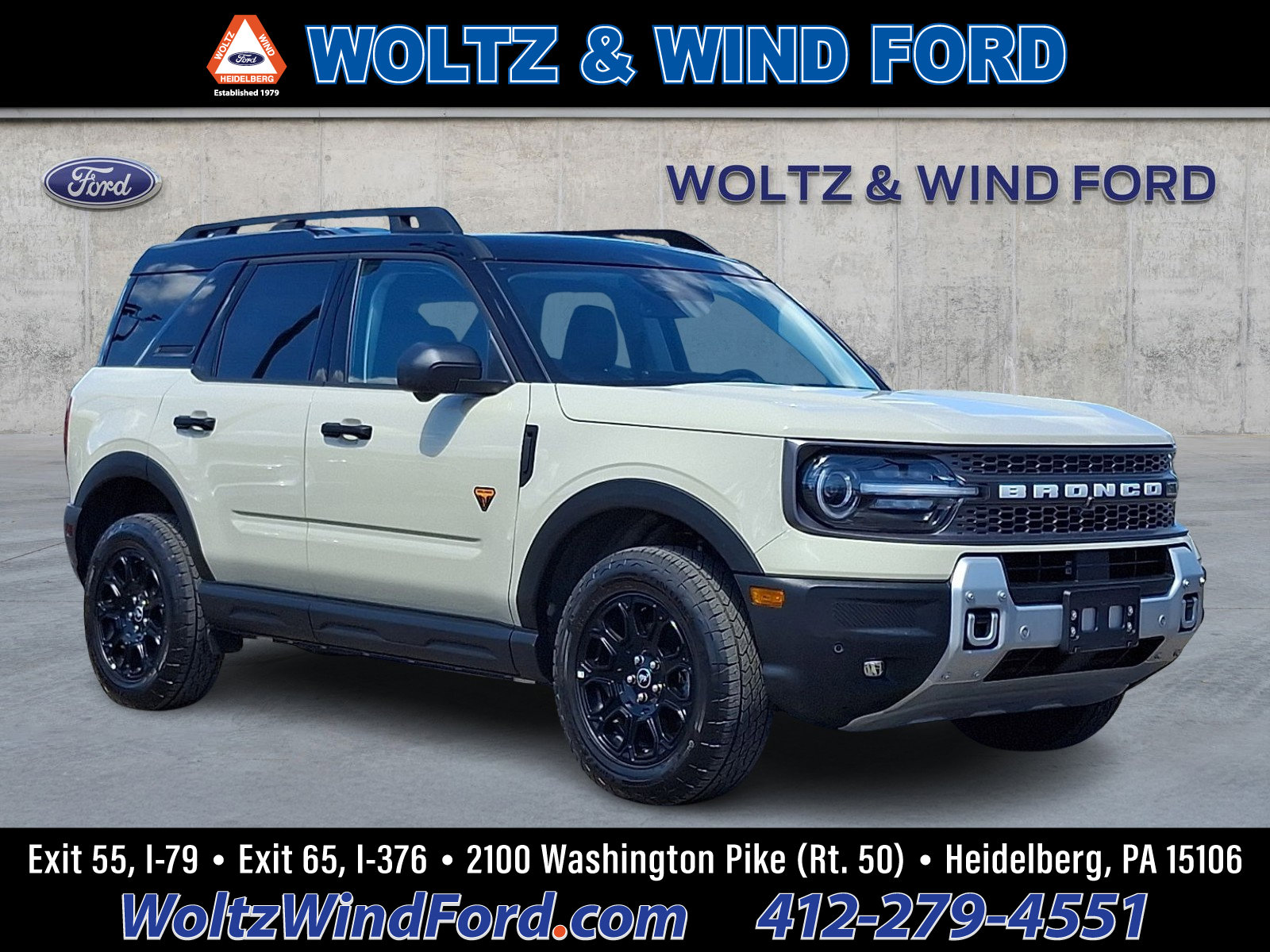 Certified 2025 Ford Bronco Sport Badlands