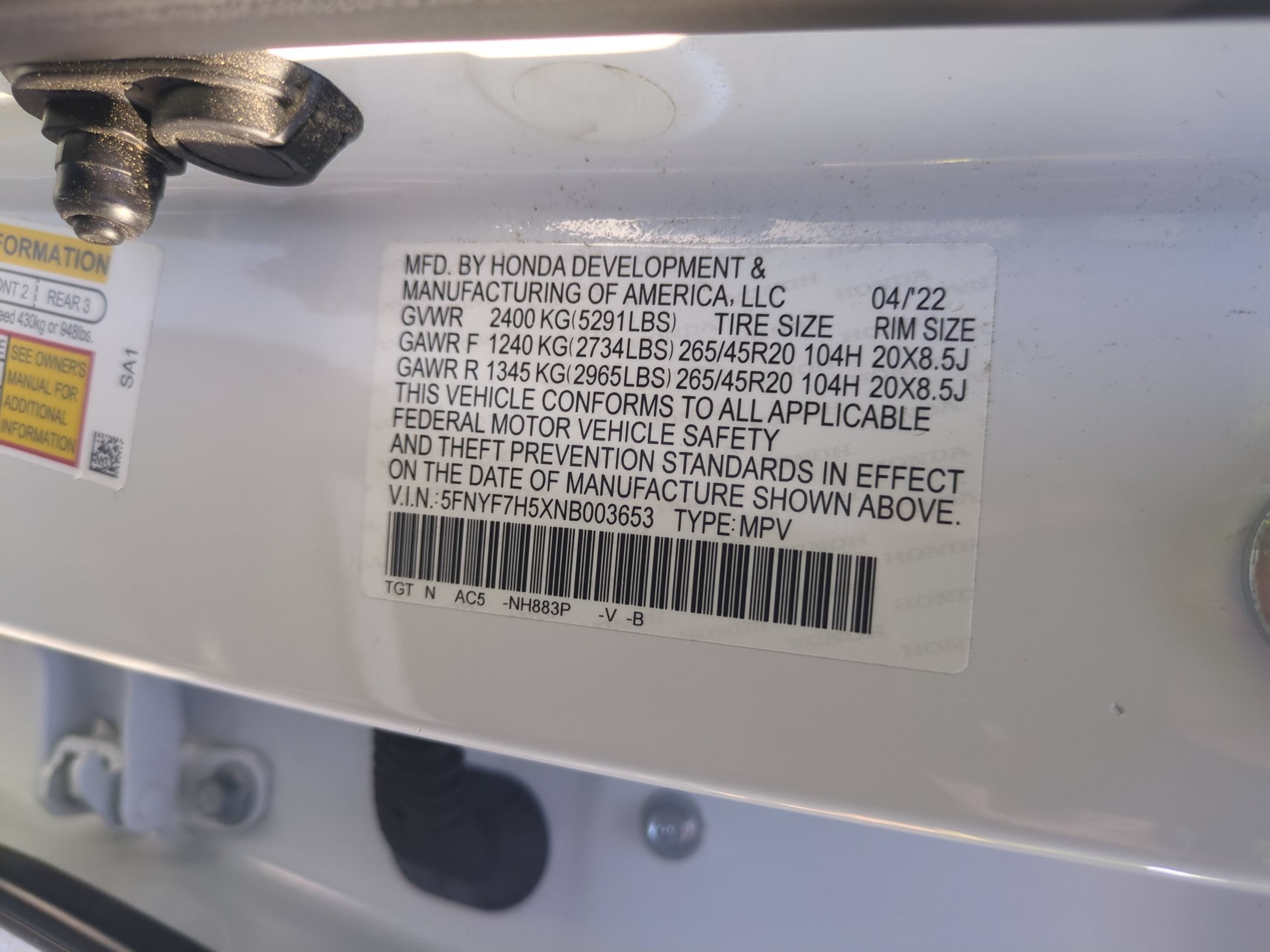 Used 2022 Honda Passport EX-L image 35