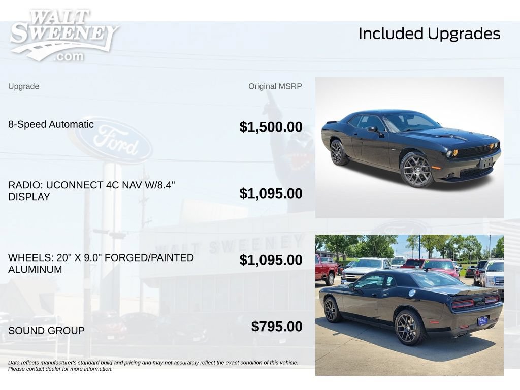 Used 2017 Dodge Challenger R/T w/ Sound Group RWD image 12