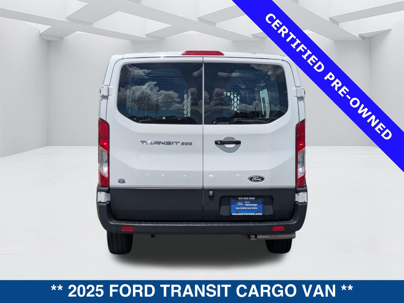 Certified 2025 Ford Transit 250 Low Roof w/ Exterior Upgrade Package RWD image 6